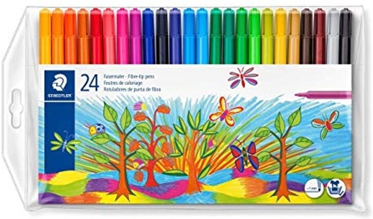 Speelgoed | Creatief / Artwork / Diy - Noris Club Kleurstift - Set 24 St